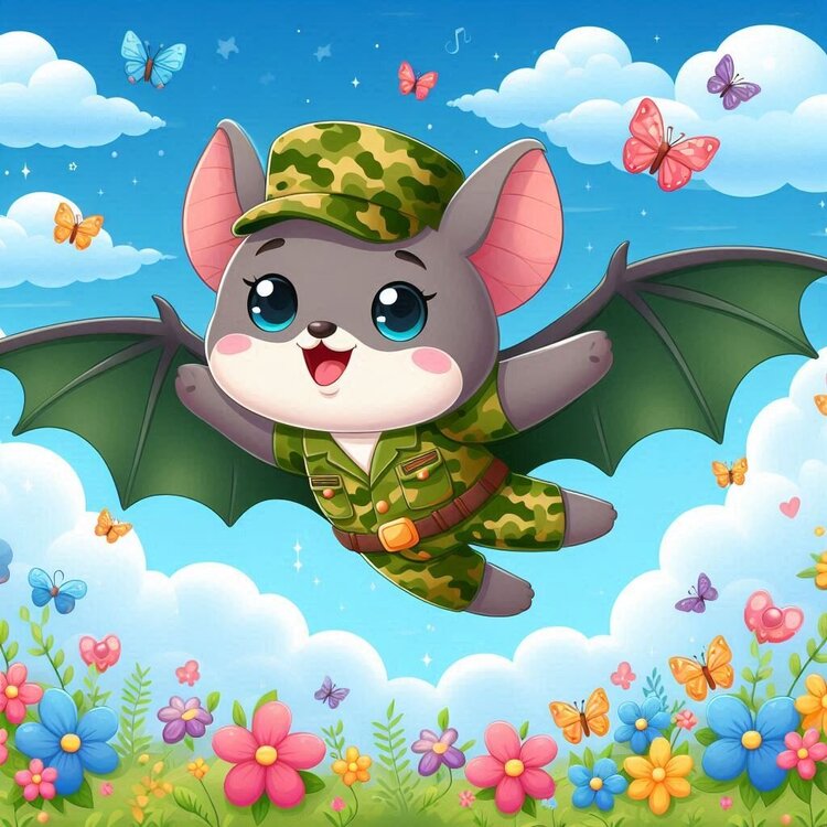 a veteran bat with a camo uniform.png